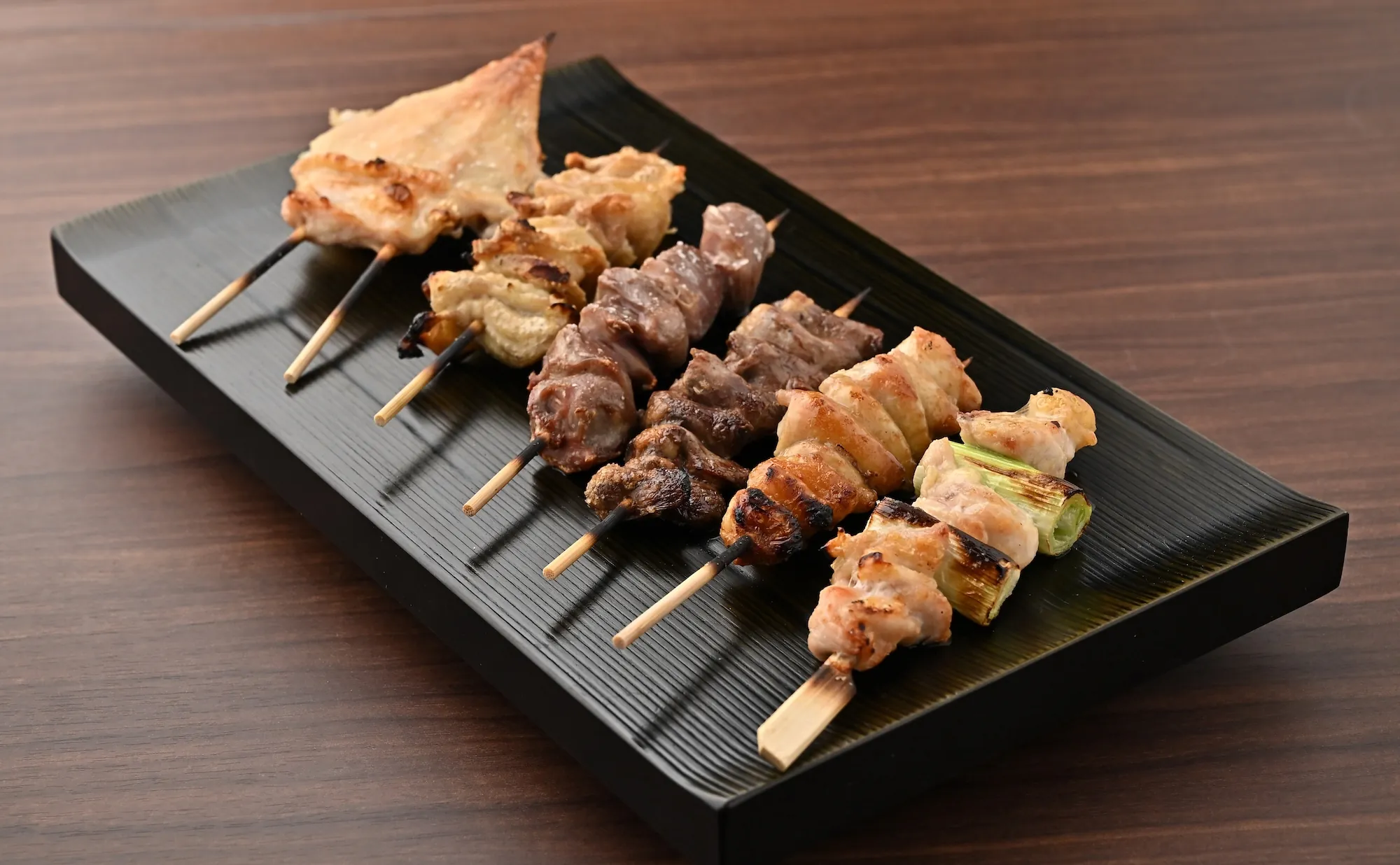 鳥の匠の焼き鳥盛り合わせ