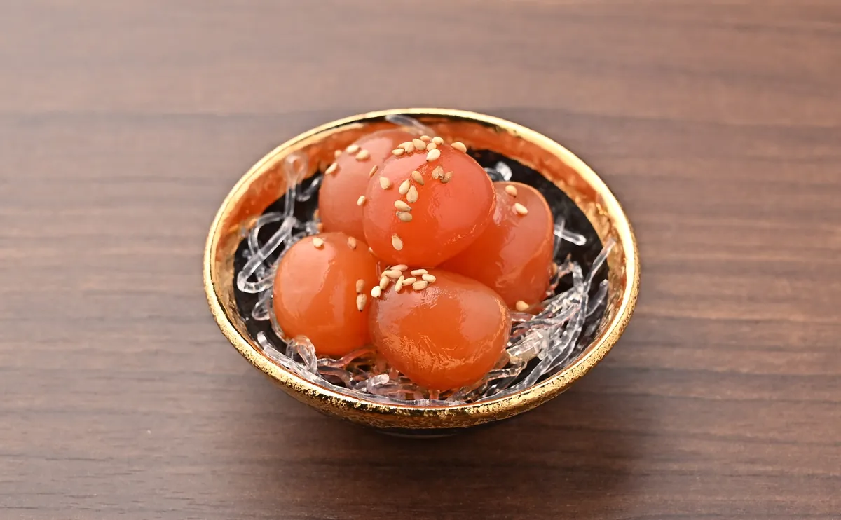 キンカンの醤油漬け