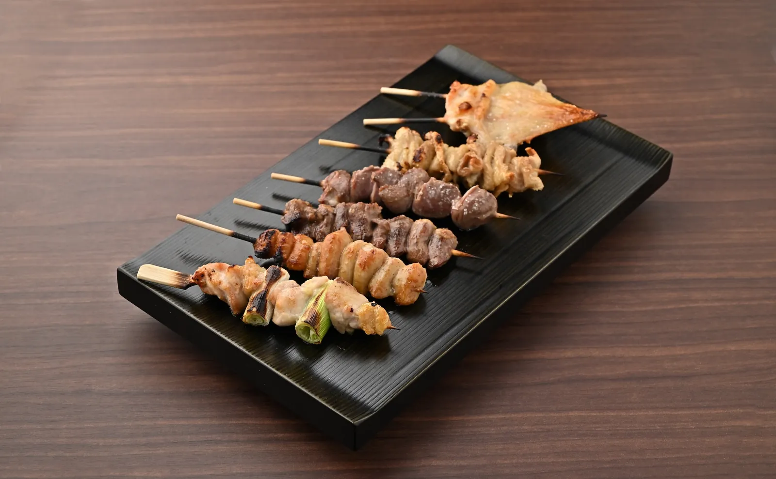 焼き鳥の盛り合わせ