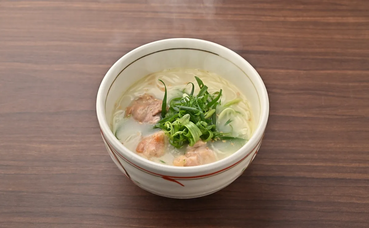 鶏そば 白湯・かぼす胡椒