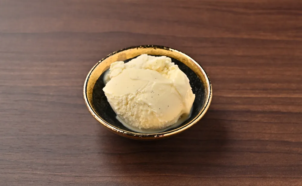 バニラアイス